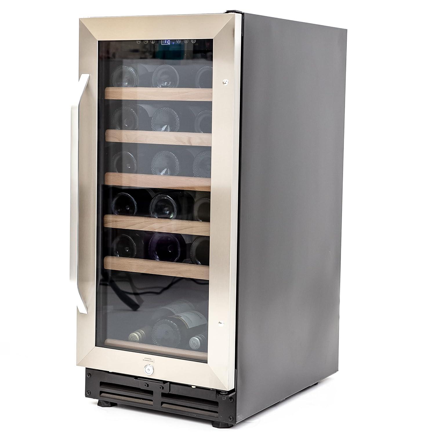 30 Bottle Wine Chiller, Black