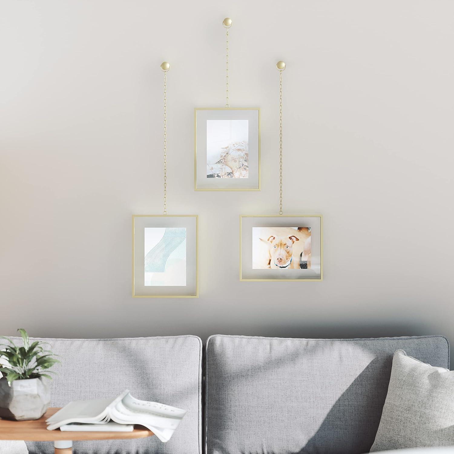 Umbra Fotochain 8x10 Picture Frame, 5" x 7", Set of 3