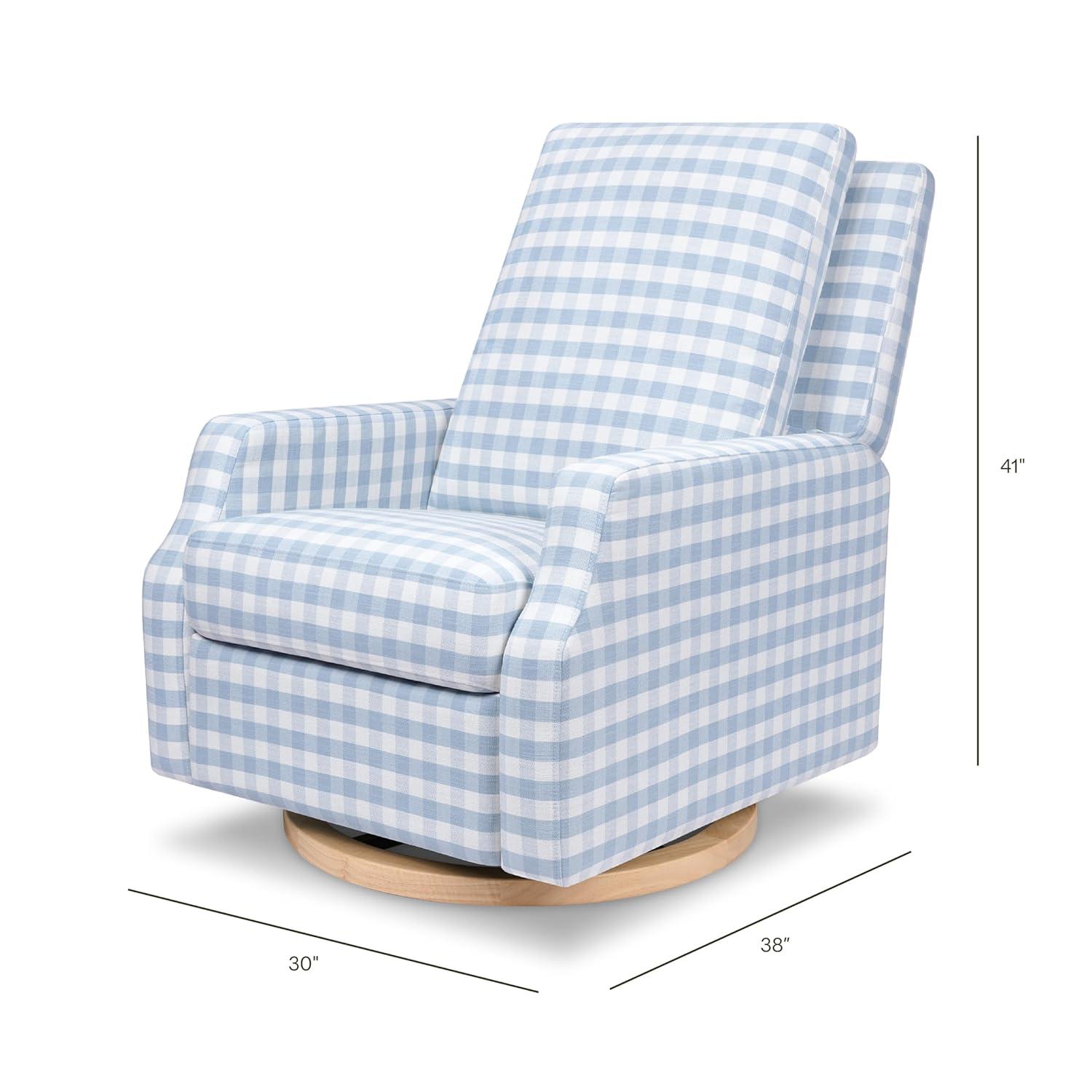 Crewe Upholstered Swivel Reclining Glider