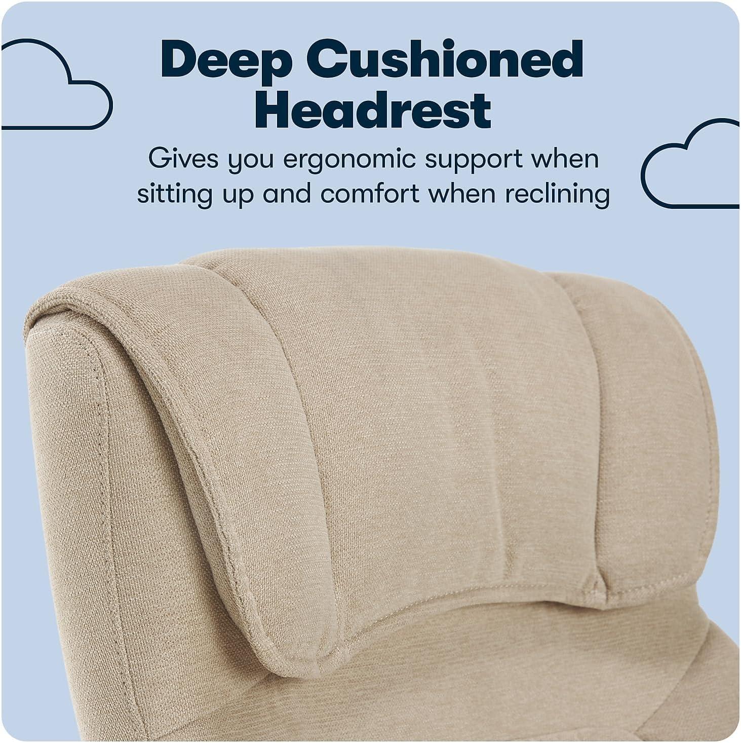Serta Serta Hannah Executive Office Chair, Ergonomic Lumbar Support, Firm Seat Cushion, Deep Body Pillows
