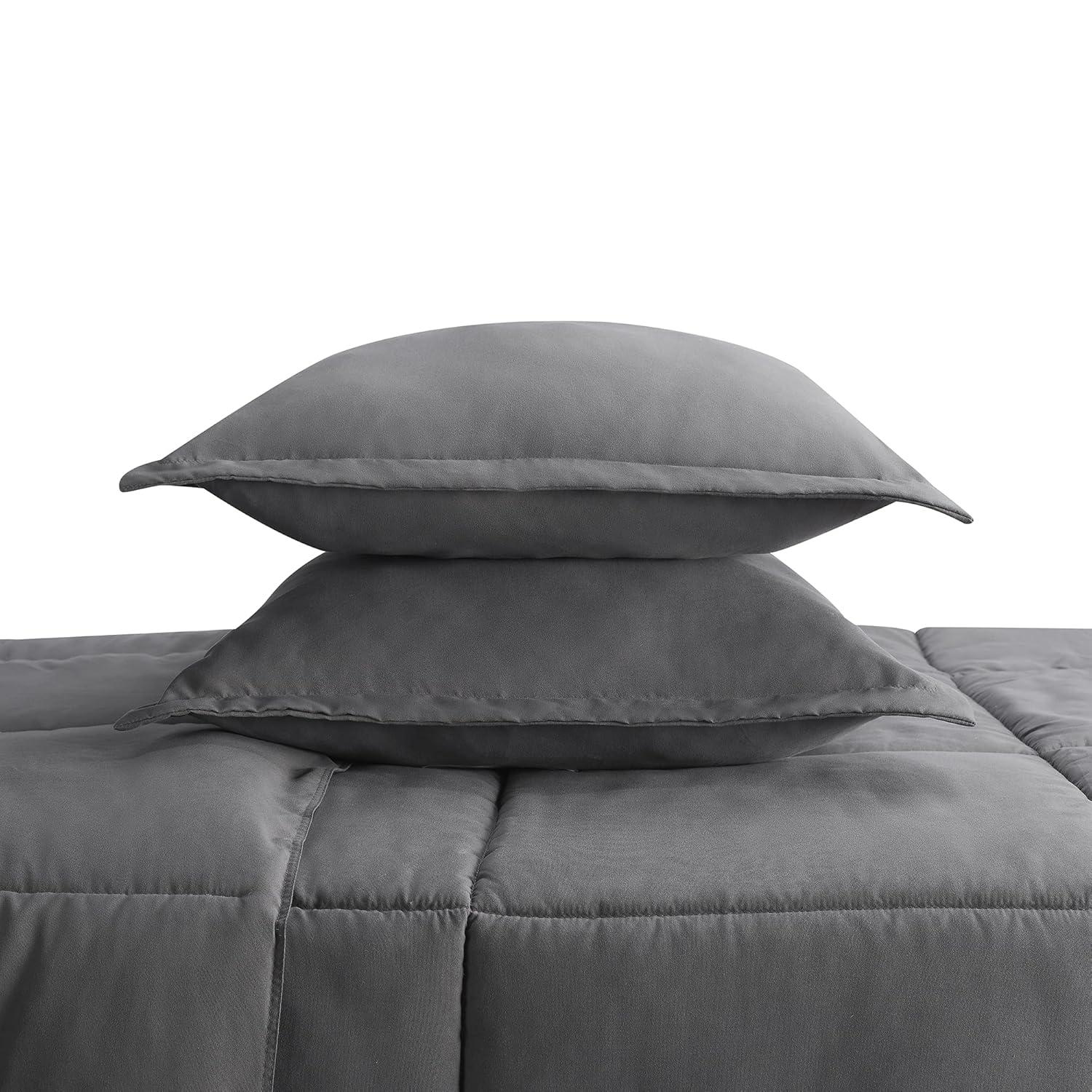 Serta Microfiber 3 Piece Comforter Set