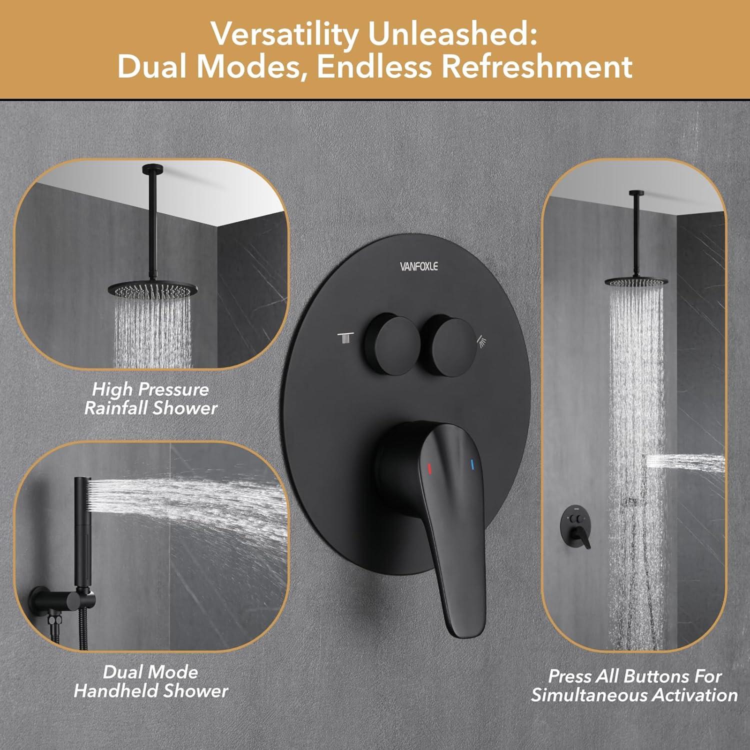 Dual Function All-In-One Kit with Rough in-Valve
