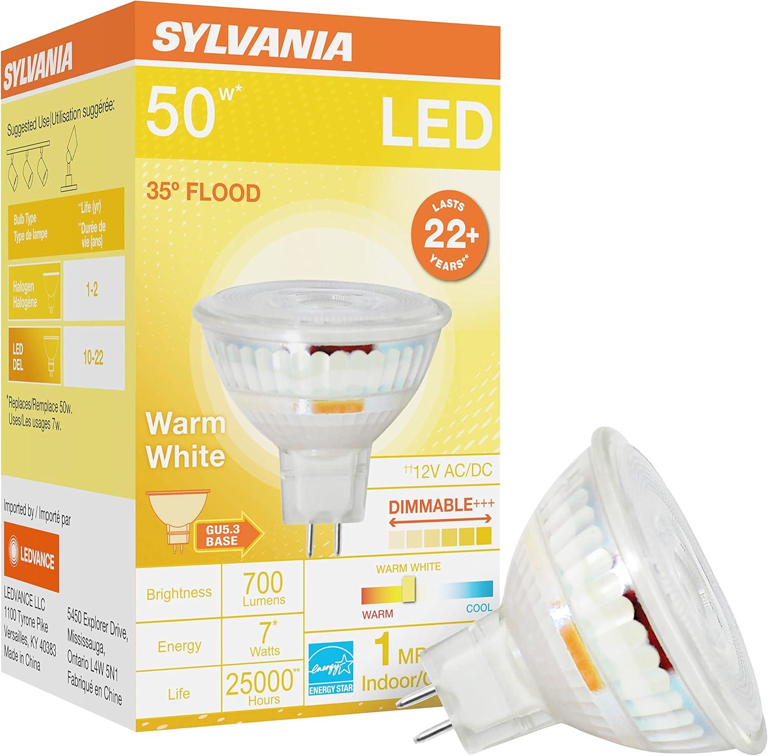 Ledvance/ Sylvania LED,7 W,MR16,2-Pin (GU5.3) 41379