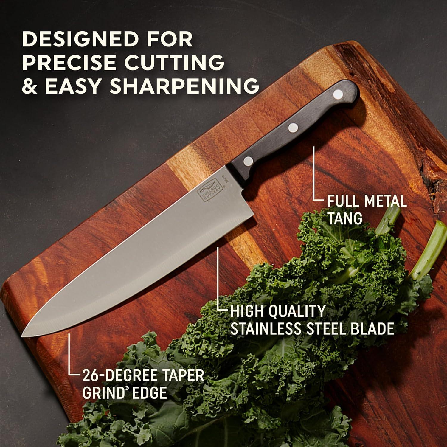 Chicago Cutlery Essentials Knife Set, 3 Piece