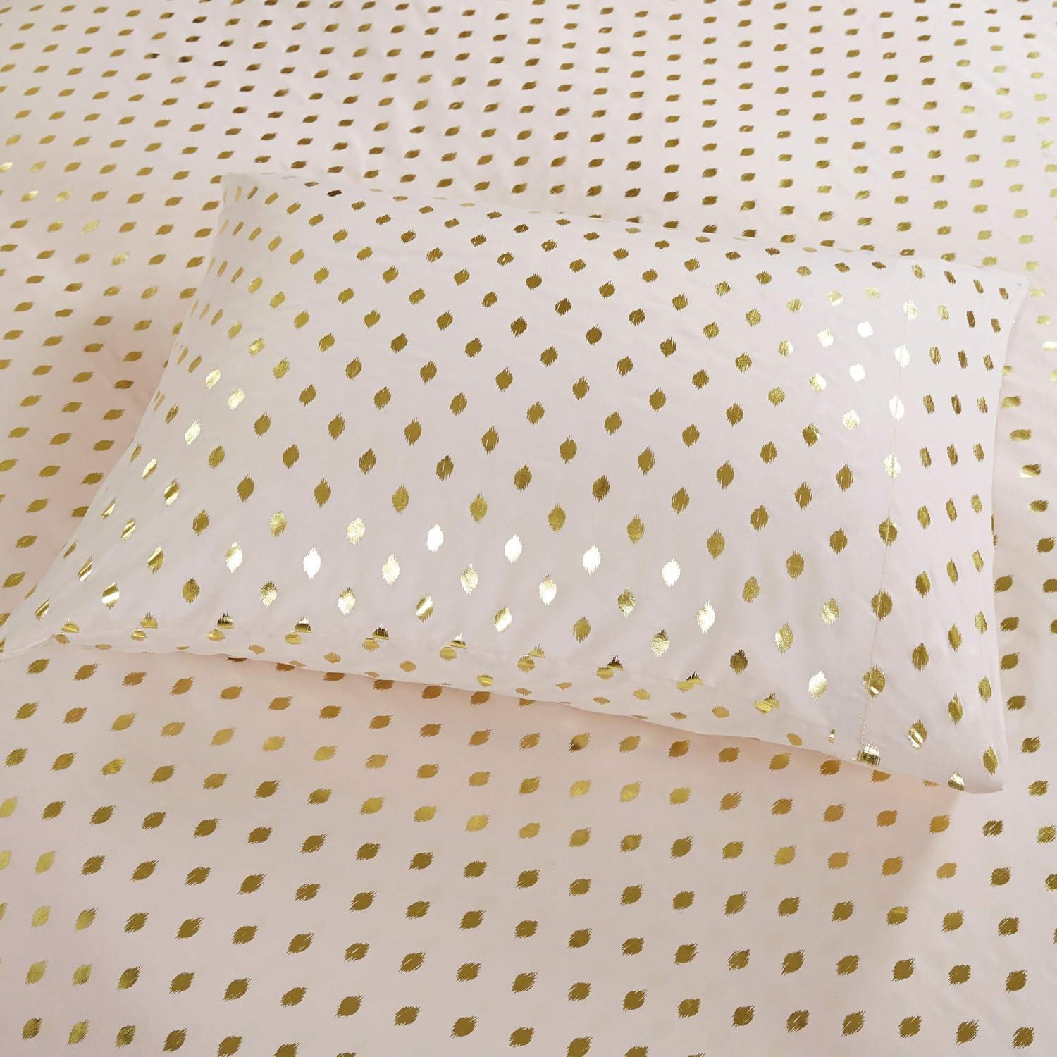 Metallic Dot Printed Sheet Set