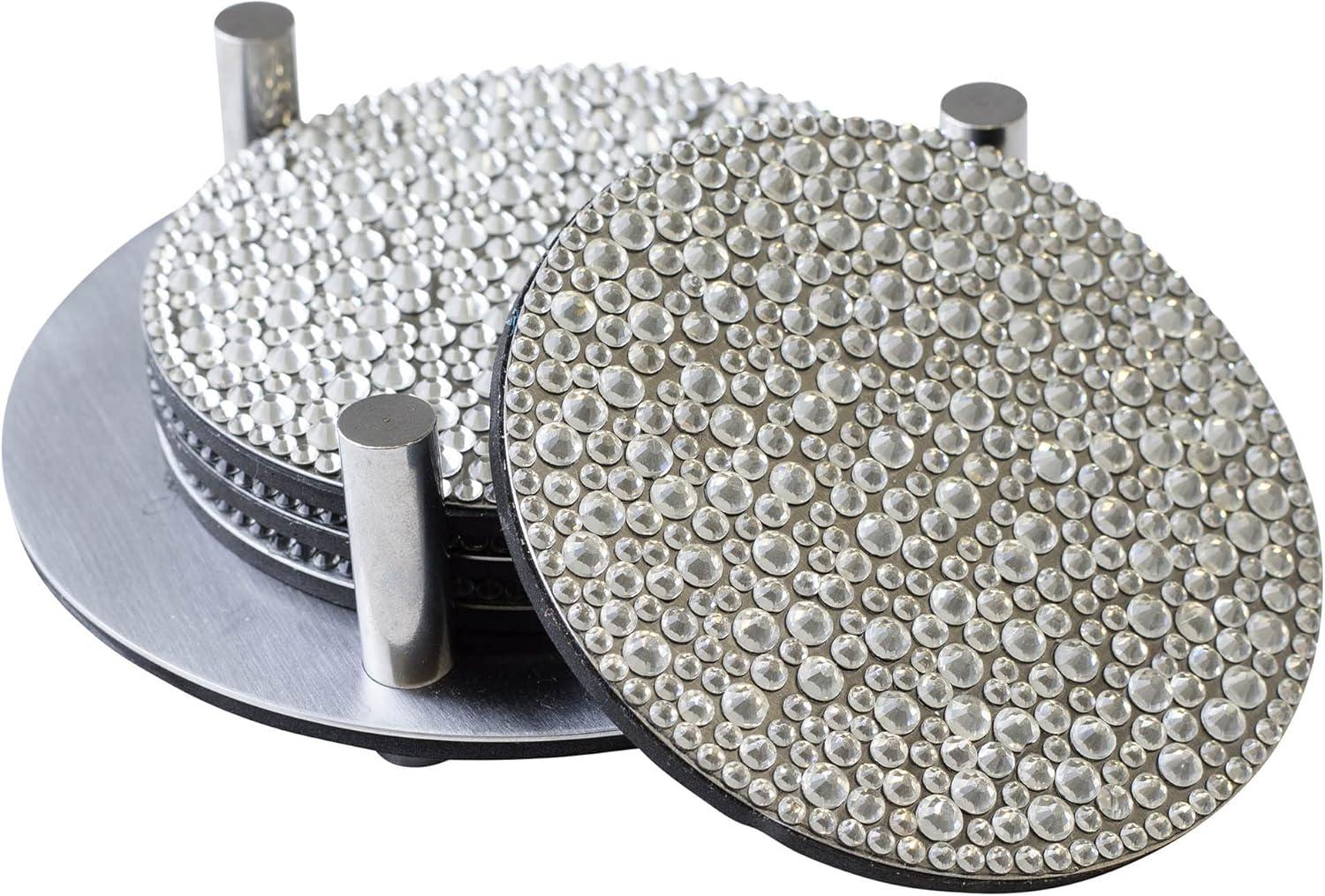 Strass Coaster Set (Set of 4 w/ Holder)