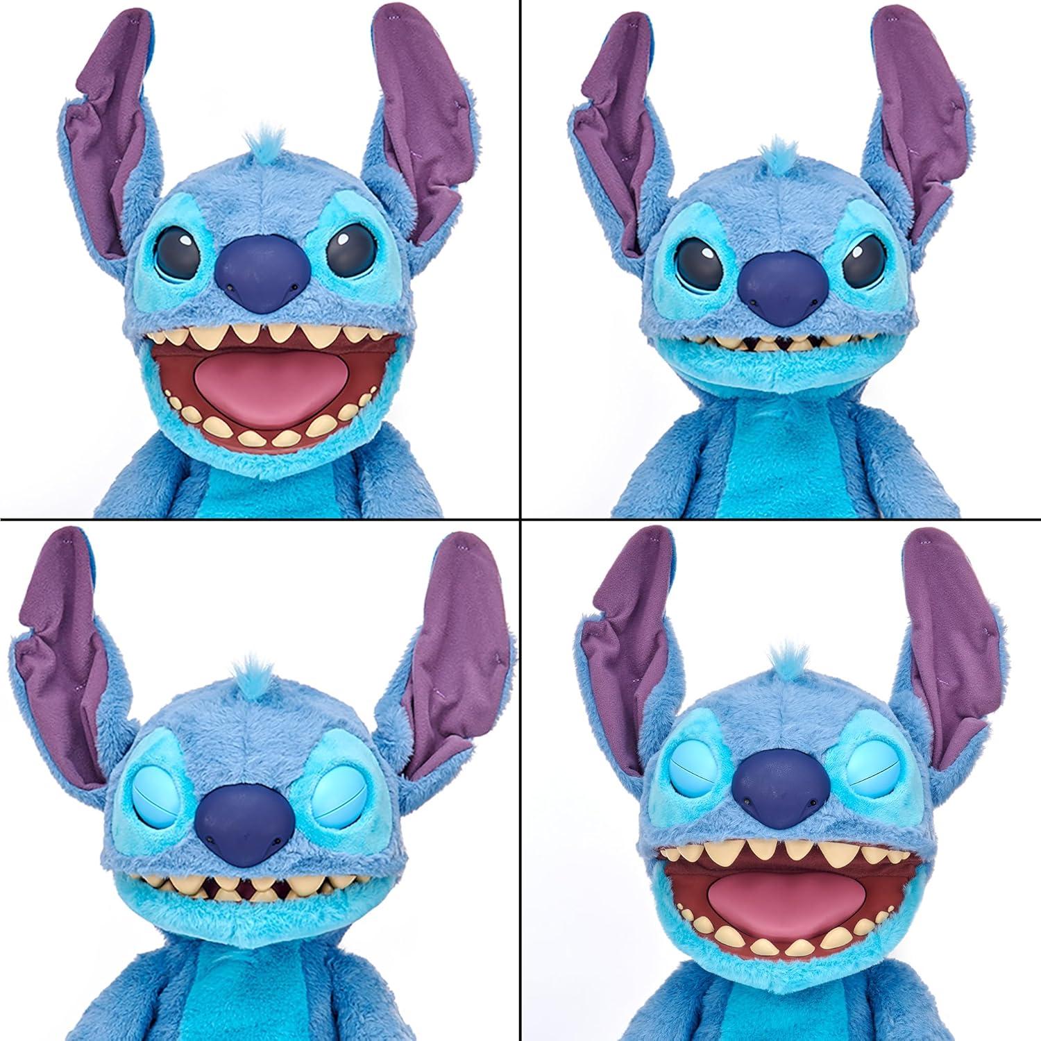 WOW! Stuff: Disney Stitch Puppetronic – RealFX, 100+ Actions & Sounds, 18” Figure, Limited 1st Edition, Ages 6+