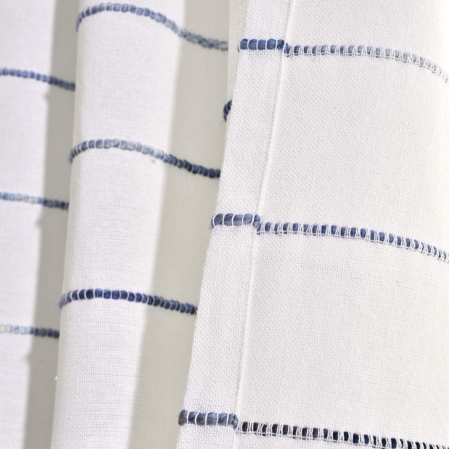 Lush Decor Reyna Semi Sheer Curtain Pair (Set of 2)