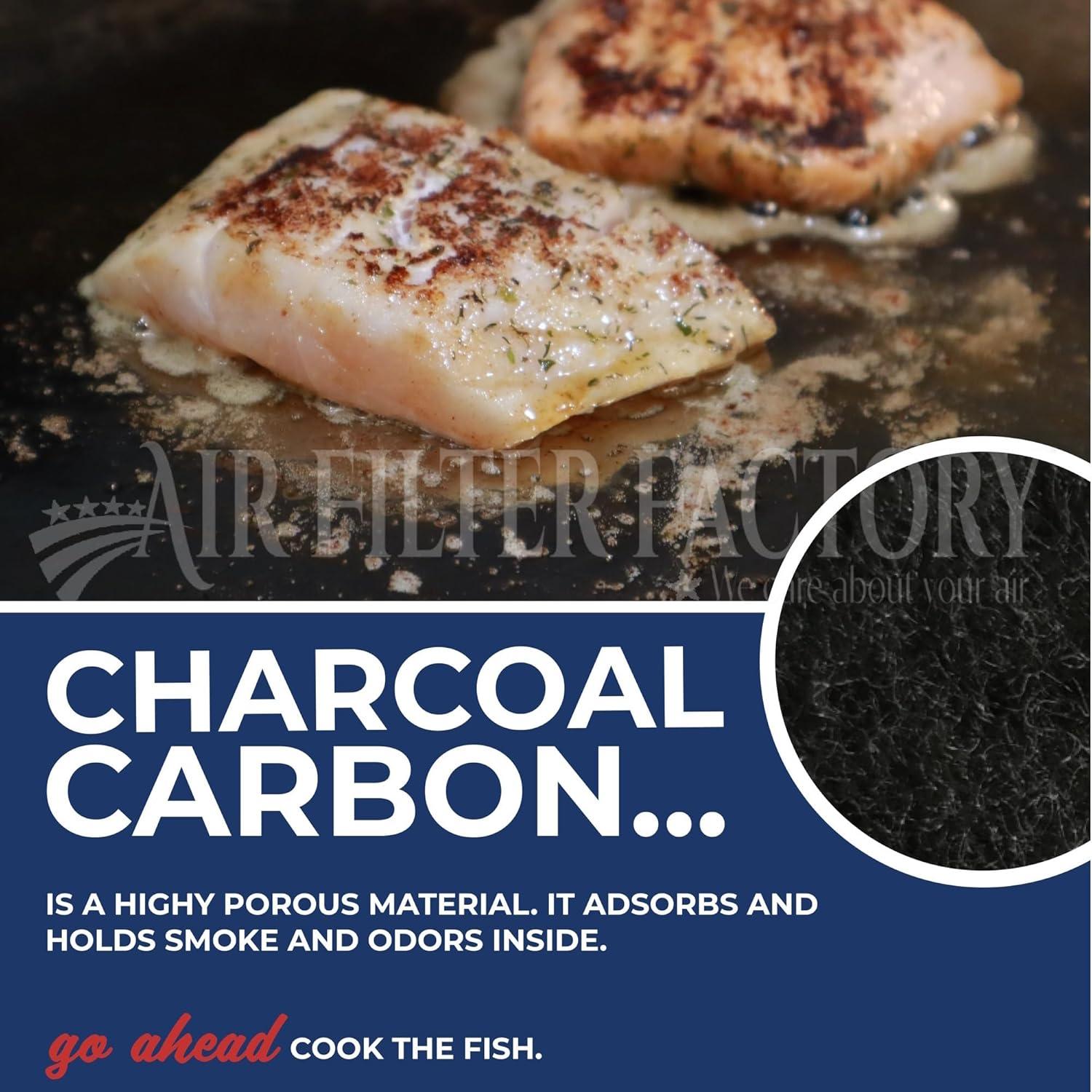 Air Filter Factory Replacement for 883149 Whirlpool Range Hood Combo Lens Filter