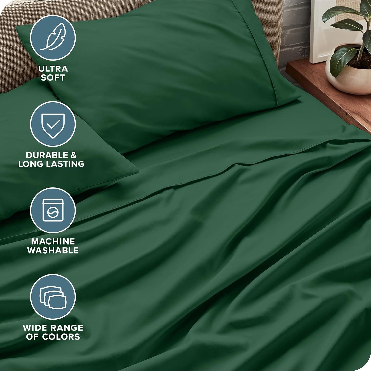 Bare Home Ultra-Soft Microfiber Sheet Set