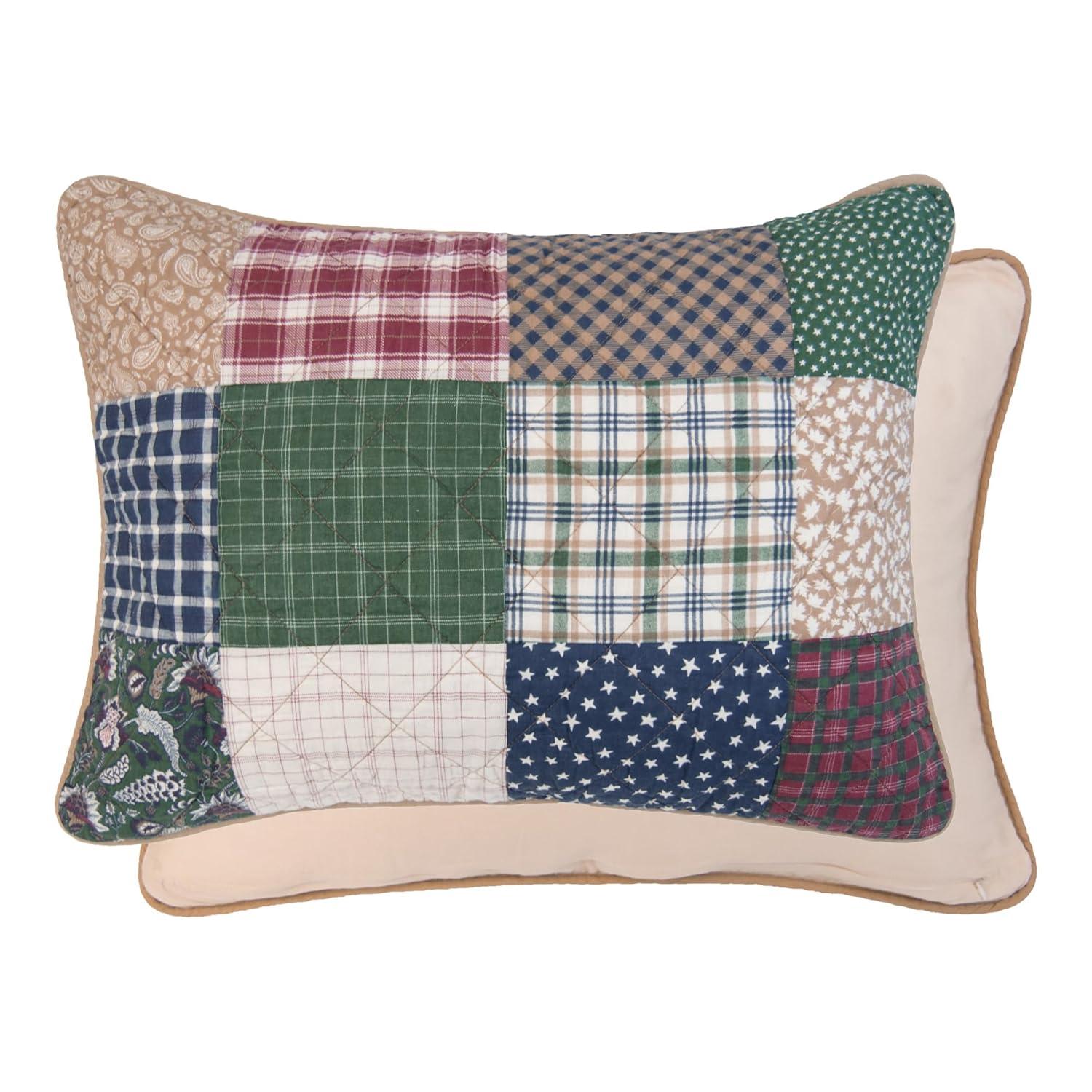 Donna Sharp Rustic Paisley 3pc Cotton Quilt Set