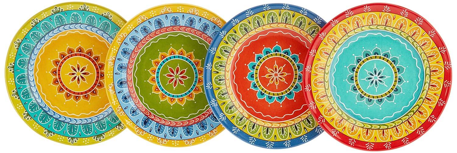 Certified International Valencia 8.75" Dessert Plates (Set of 4)