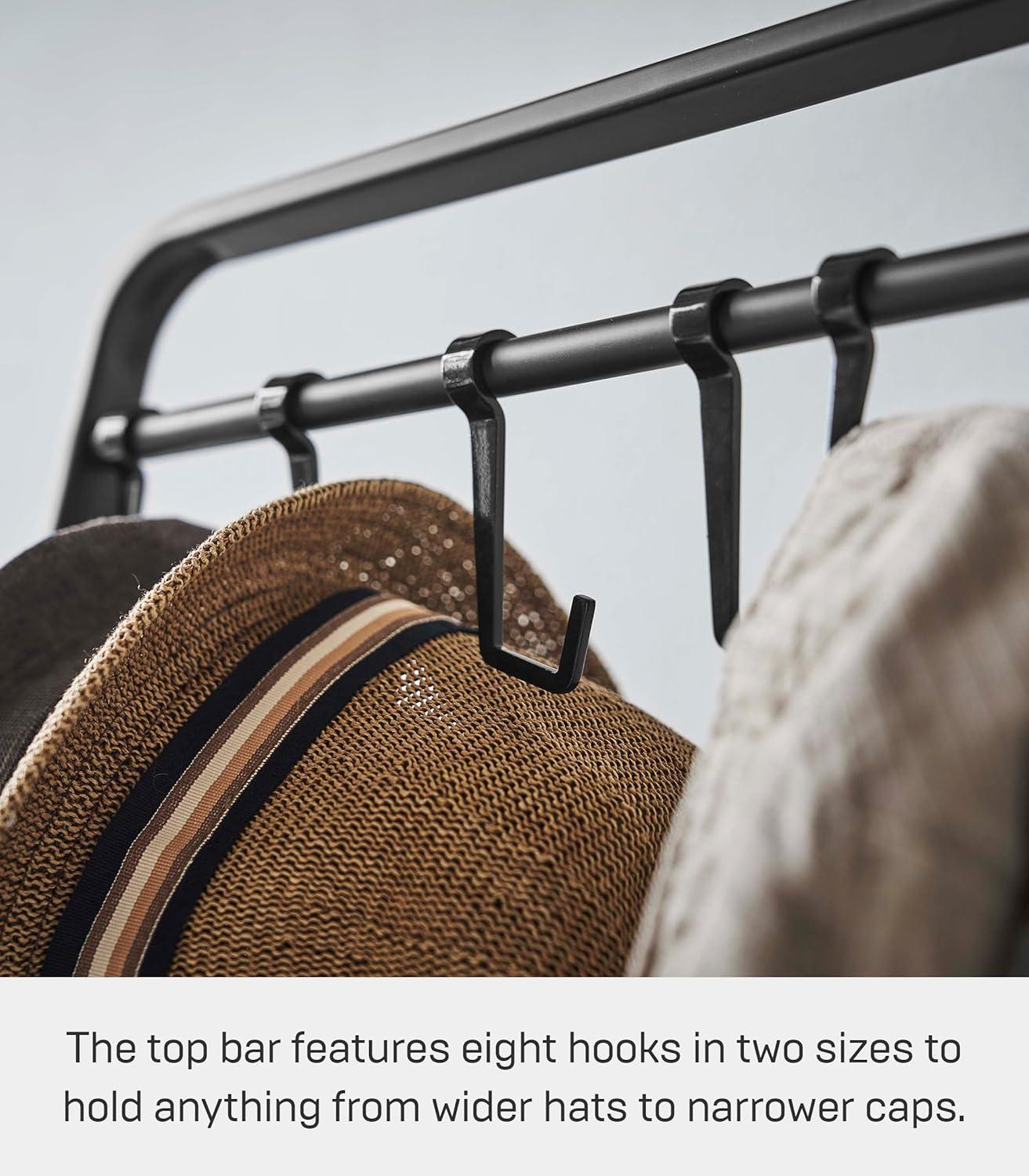 Steel 8 - Hook Freestanding Coat Rack