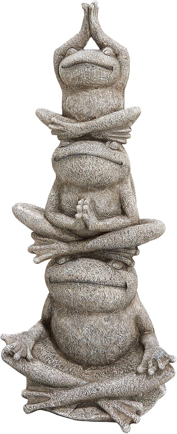 Frazier Frog Power Garden Statue