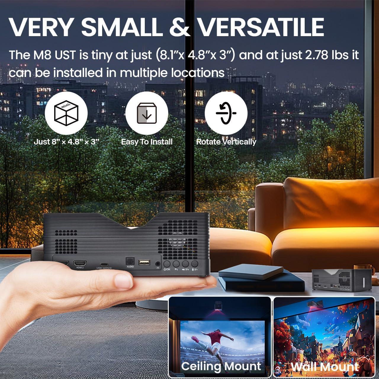 AAXA Technologies Aaxa M8 Ust Laser Projector