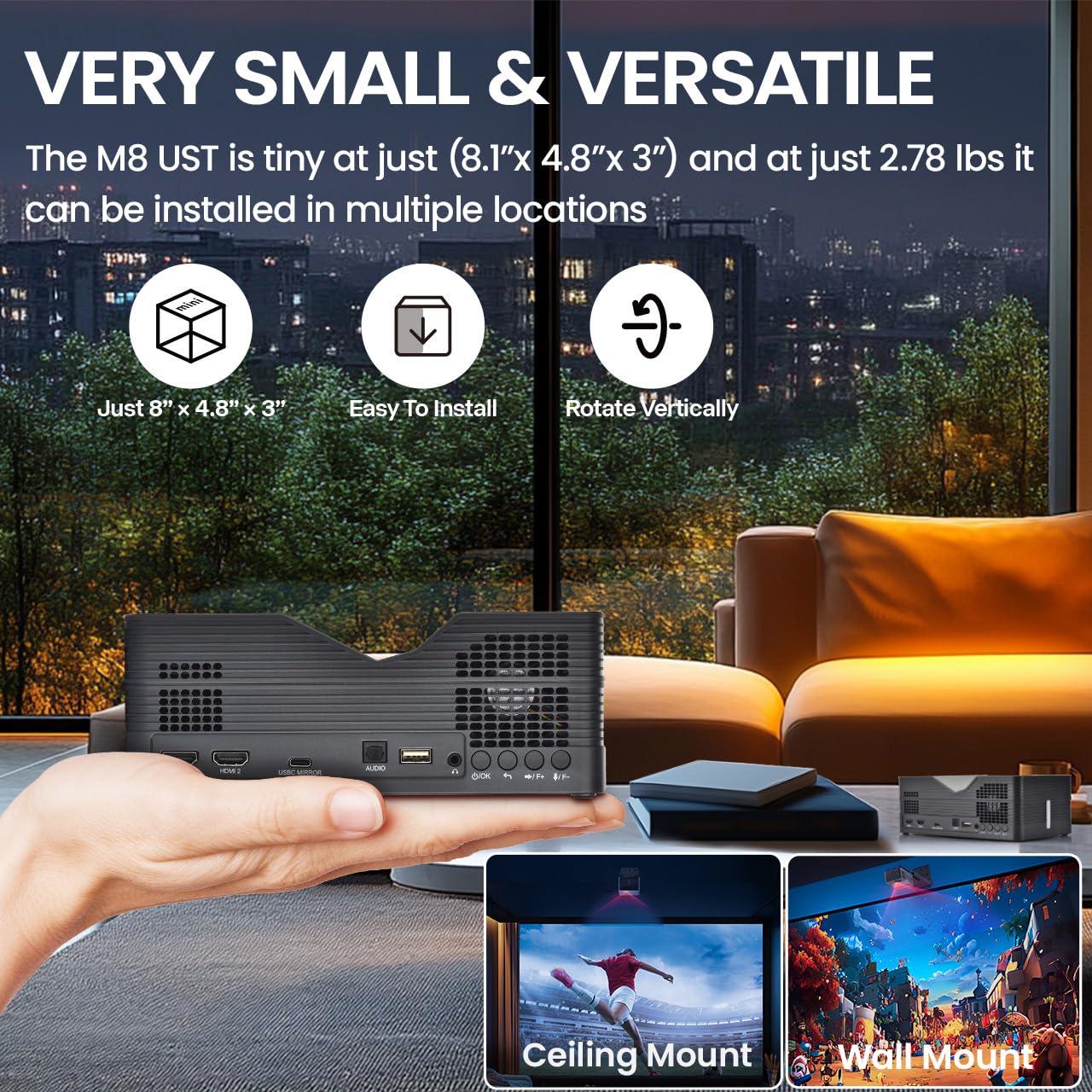 AAXA Technologies Aaxa M8 Ust Laser Projector