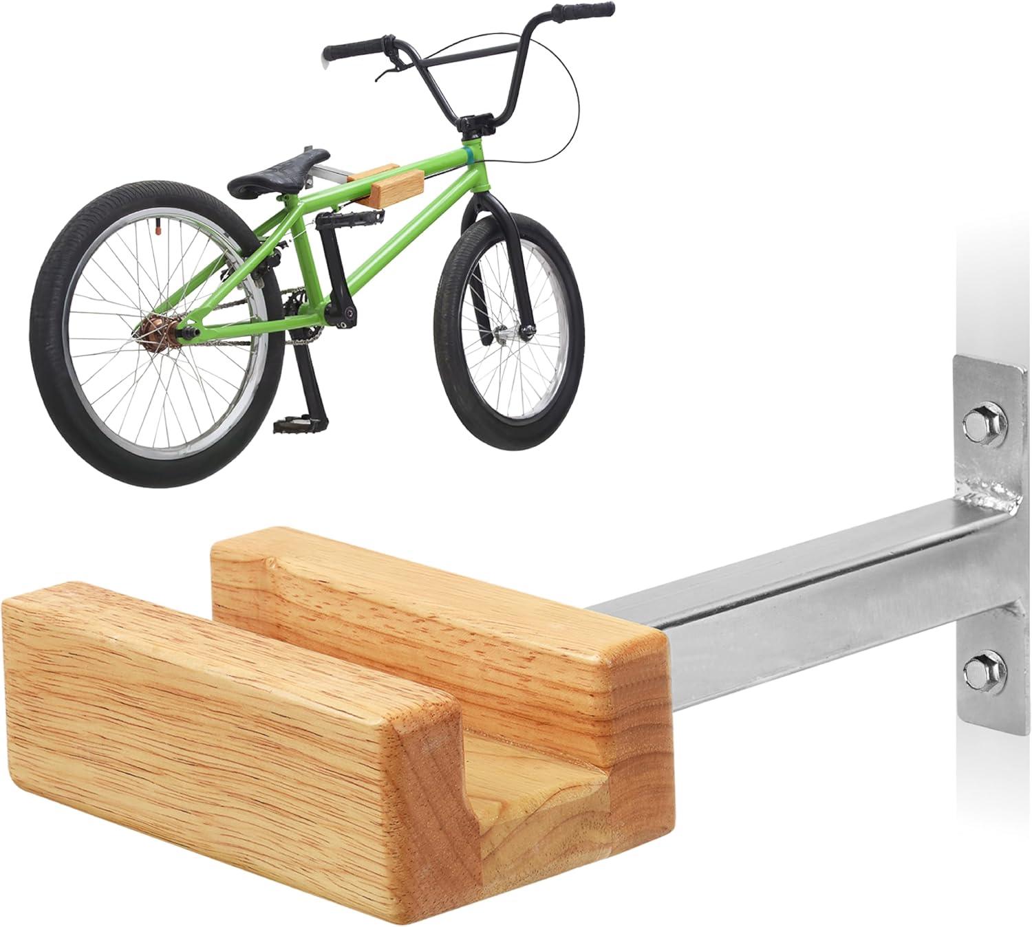 Impresa Bike Wall Mount for Stylish Modern Storage - Heavy-Duty Bike Rack for Vertical or Horizontal Hanging