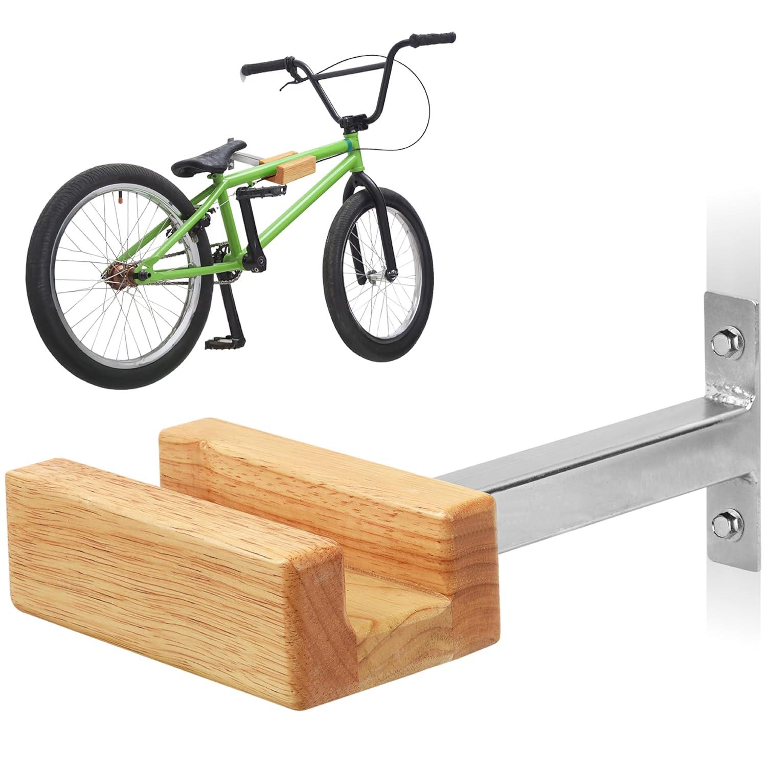 Impresa Bike Wall Mount for Stylish Modern Storage - Heavy-Duty Bike Rack for Vertical or Horizontal Hanging