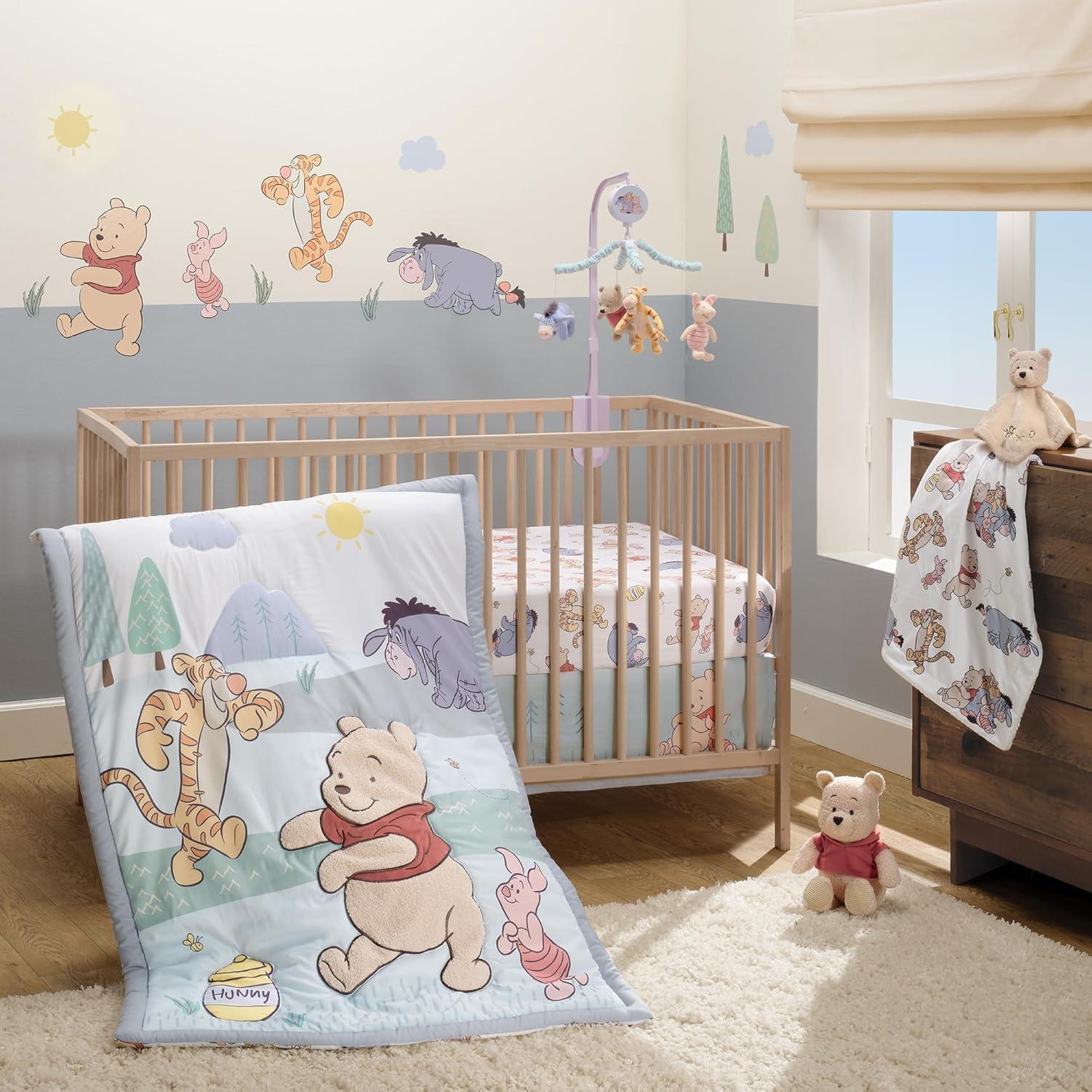 Bedtime Originals Disney Baby Winnie The Pooh and Friends Crib Bedding Set - 3pc