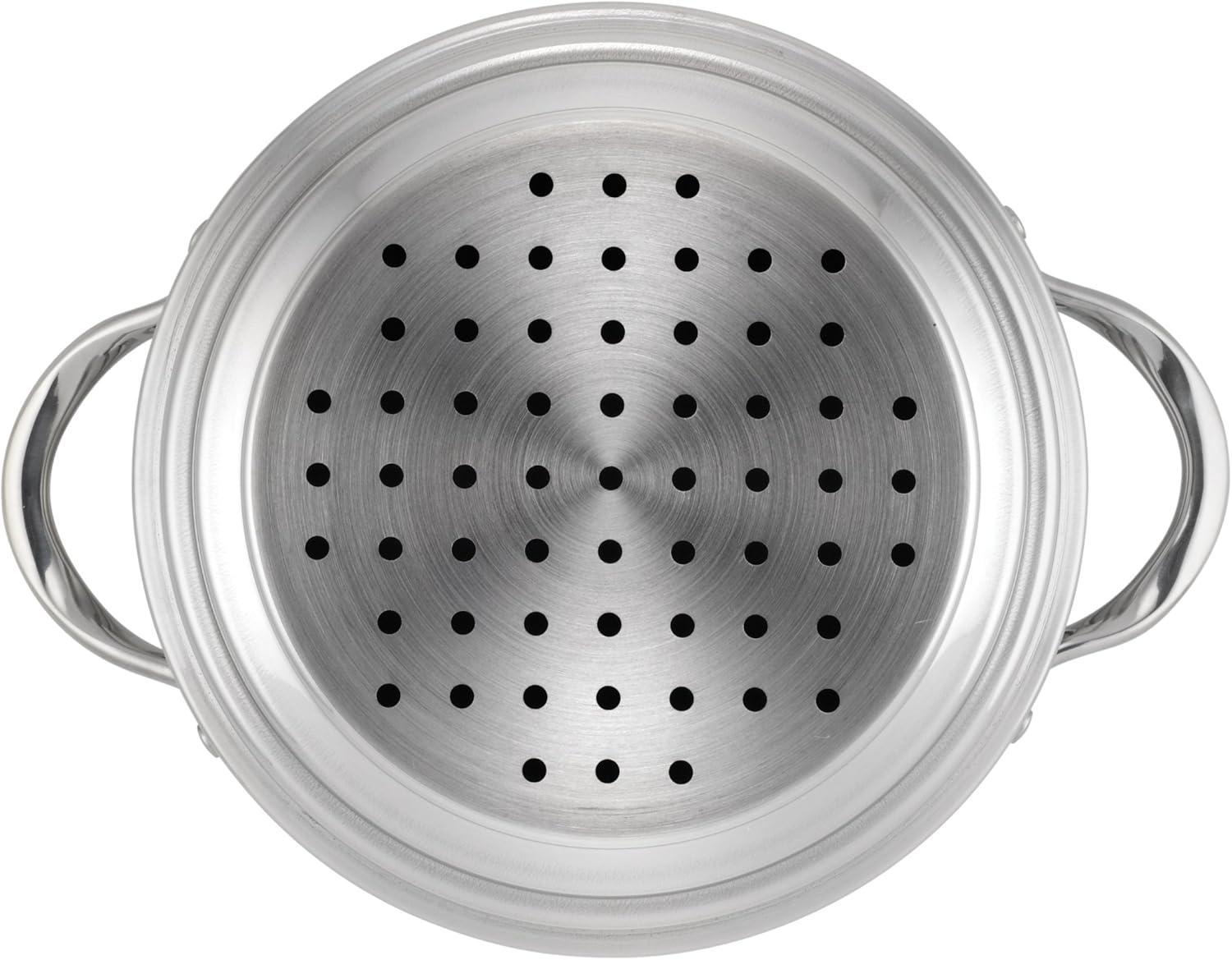 Anolon Classic Stainless Steel Universal Steamer Insert with Lid