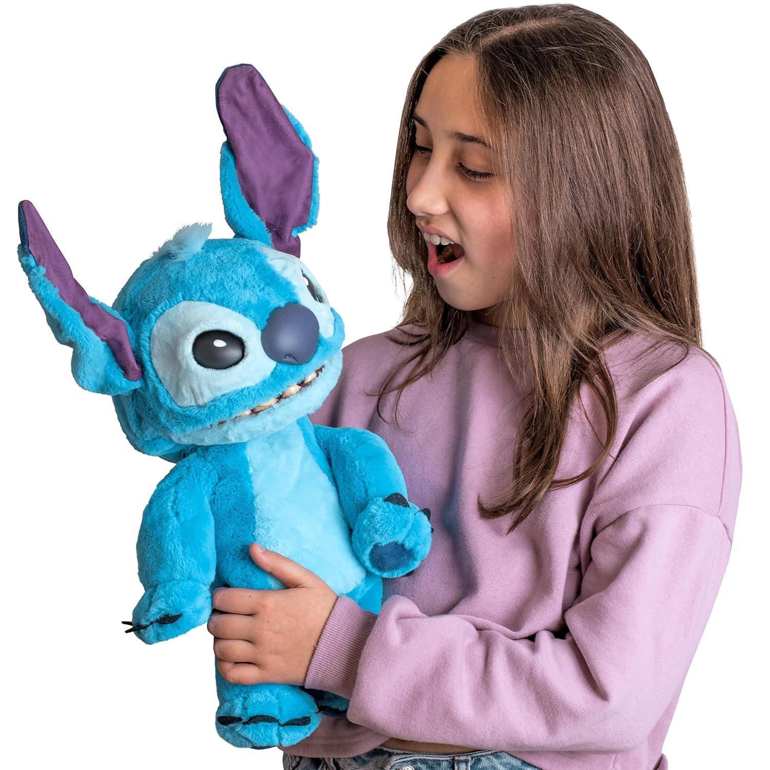 WOW! Stuff: Disney Stitch Puppetronic – RealFX, 100+ Actions & Sounds, 18” Figure, Limited 1st Edition, Ages 6+