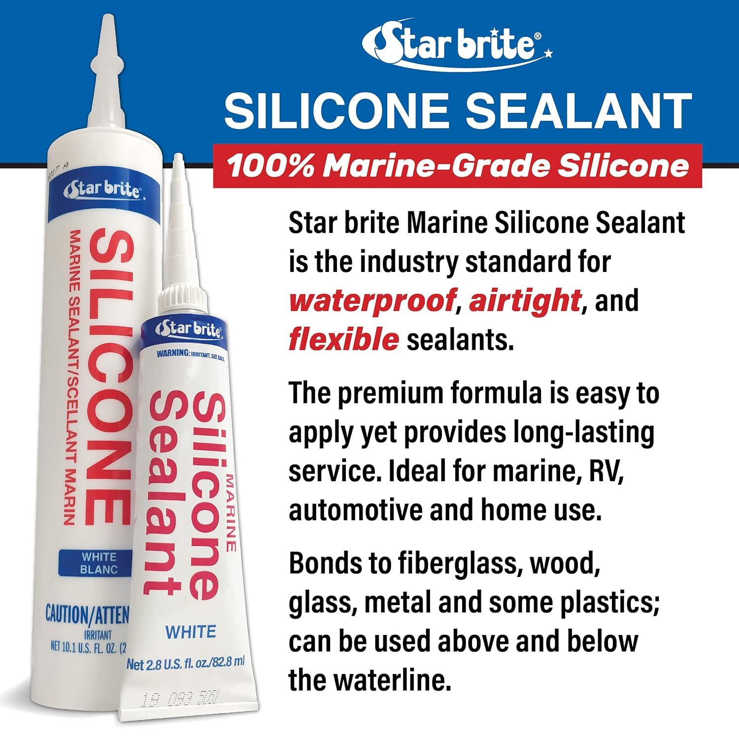 Star Brite  82103; Silicone Sealant Black 100Ml