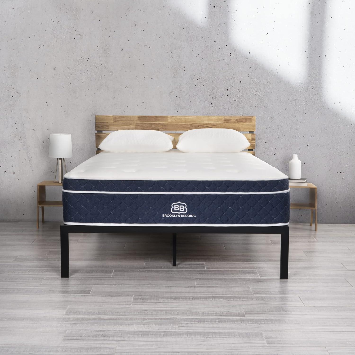 Brooklyn Bedding Brooklyn Standard 14" Plush Hybrid Mattress with Cooling Cover