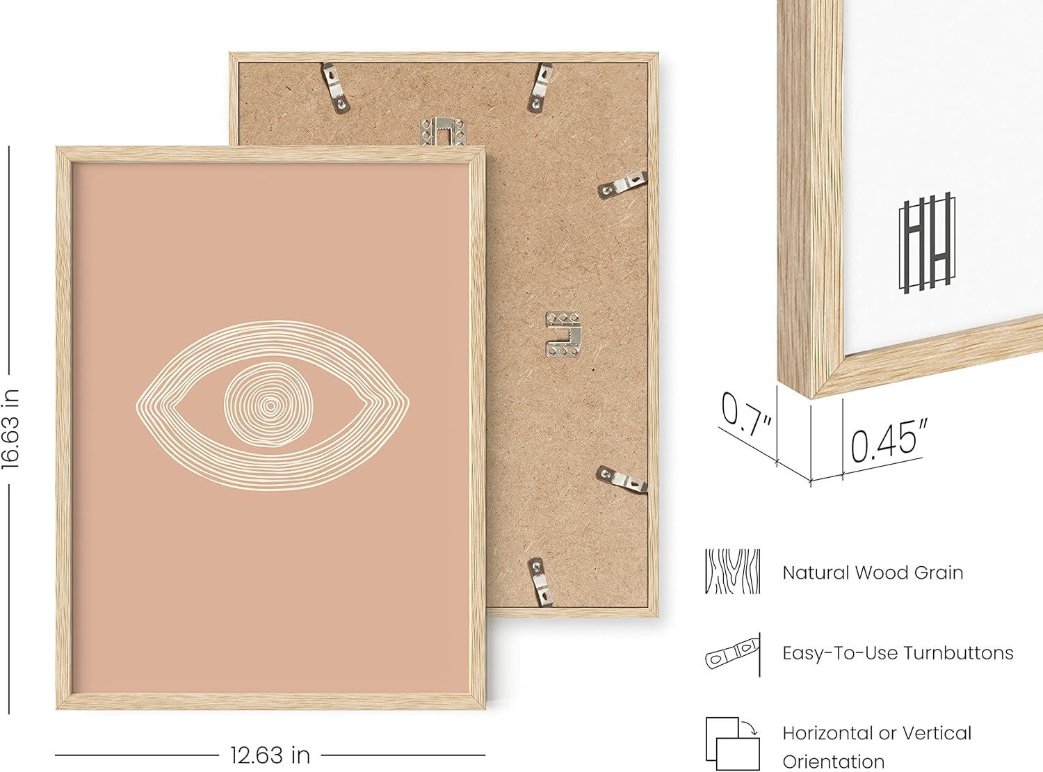 HAUS AND HUES Boho Posters Neutral Wall Art Prints - Boho Posters and Prints | Abstract Art Wall Prints Boho Art Wall Decor Boho Art Prints Boho Wall Decor Boho Prints | 12" x 16" UNFRAMED