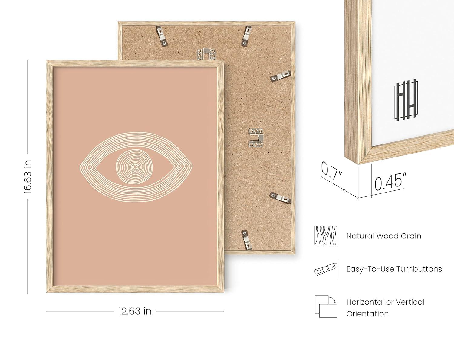 HAUS AND HUES Boho Posters Neutral Wall Art Prints - Boho Posters and Prints | Abstract Art Wall Prints Boho Art Wall Decor Boho Art Prints Boho Wall Decor Boho Prints | 12" x 16" UNFRAMED