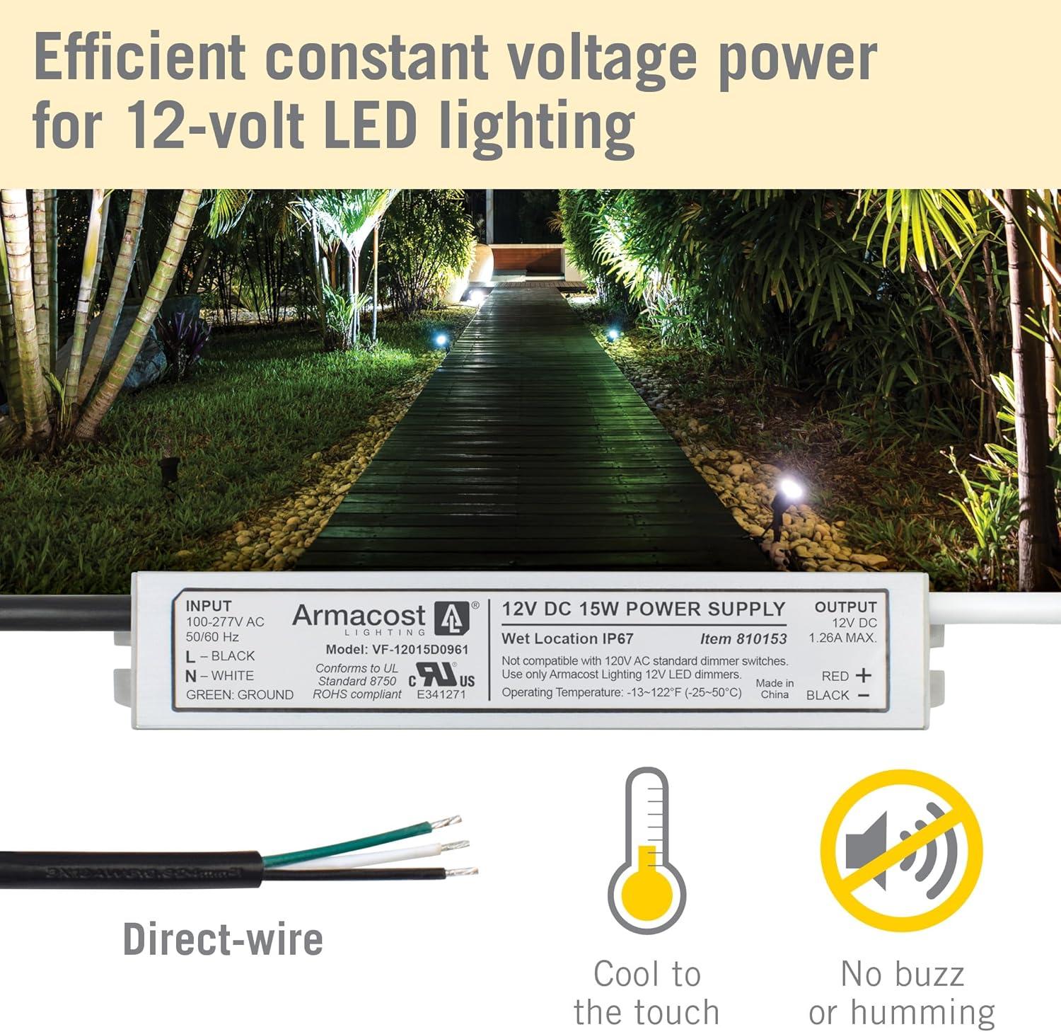 Standard Indoor/Outdoor LED Driver 12V DC