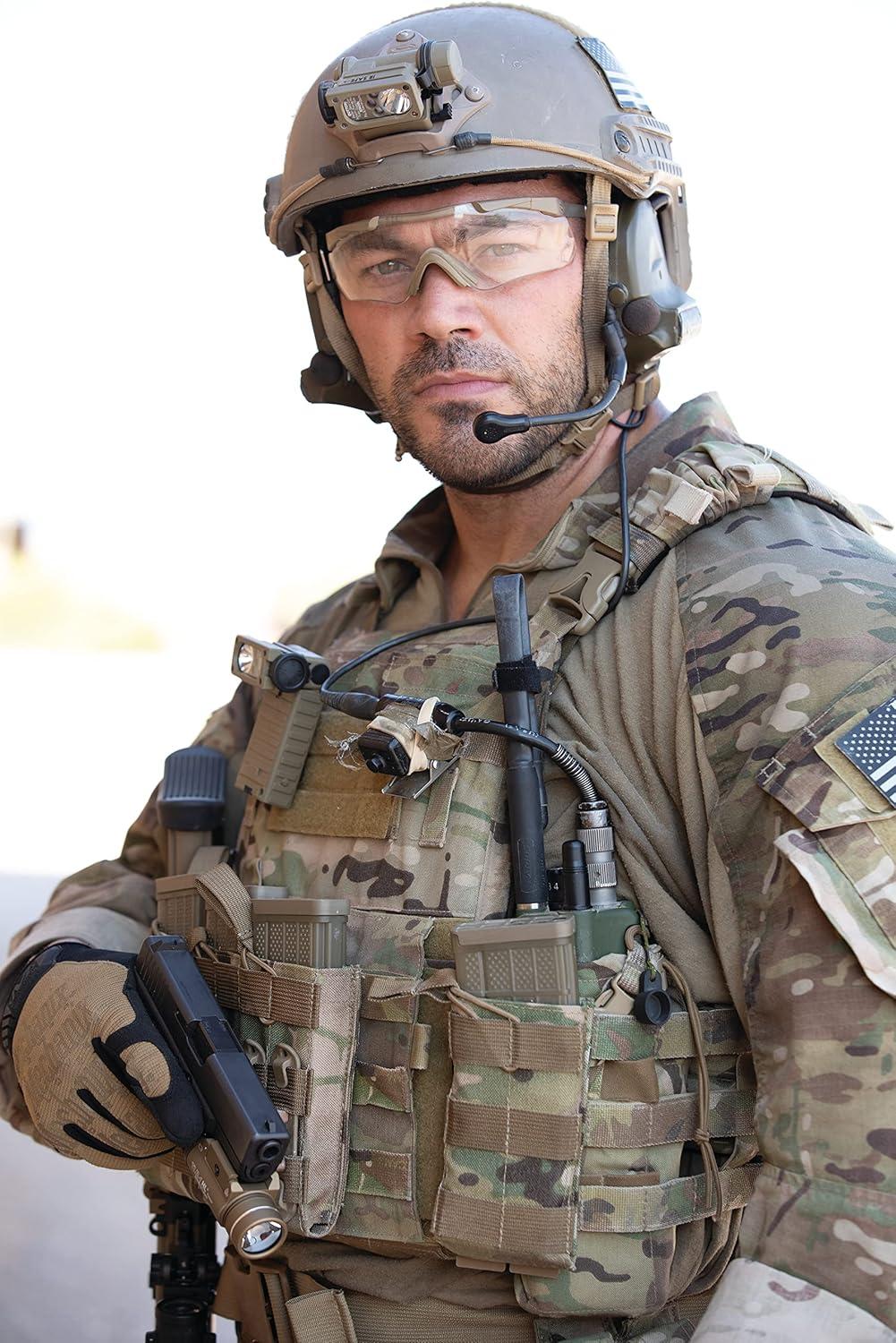 Streamlight 14032 Sidewinder 55-Lumens LED Military Flashlight with (2) AA Alkaline Batteries in Box, Coyote