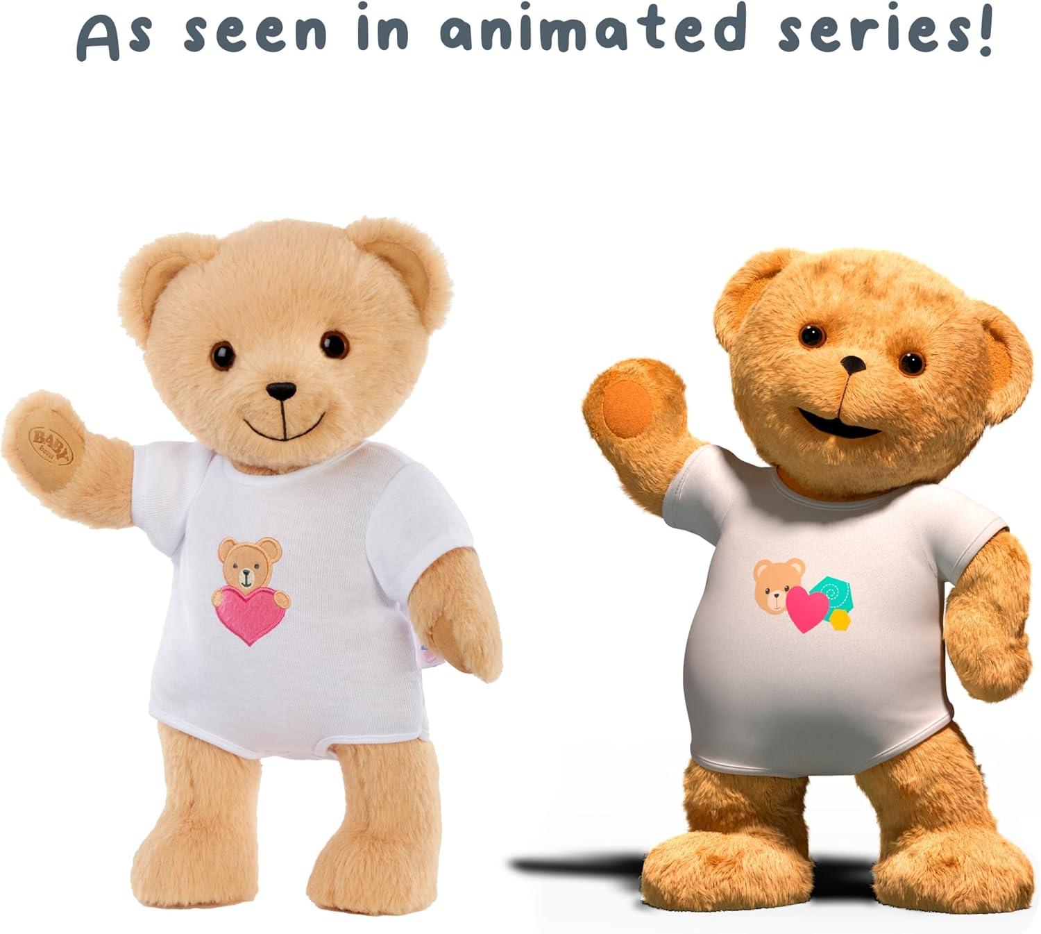 Baby Born My Teddy Bear - Soft and Cuddly, Posable, Removable Outfit