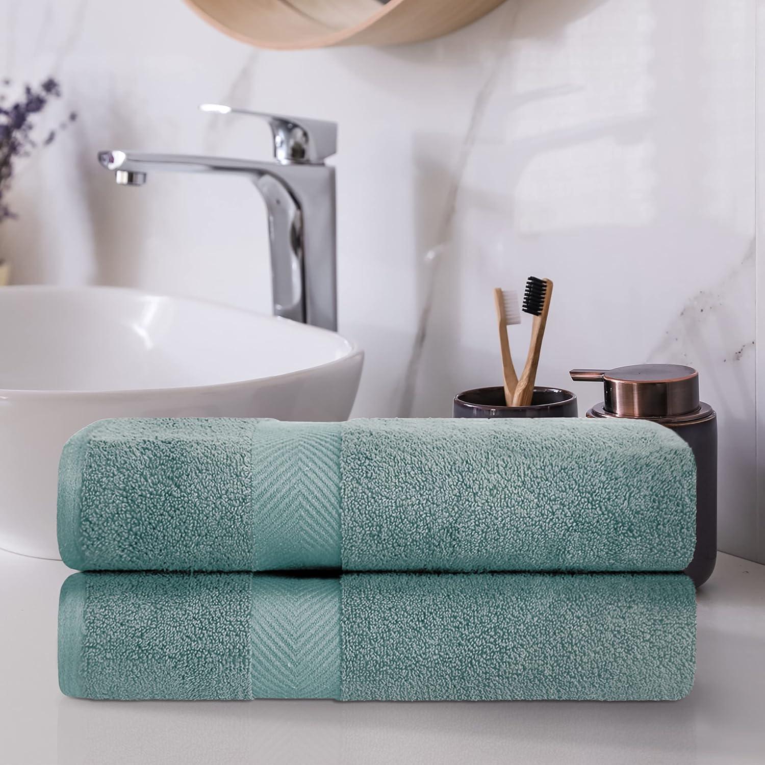 Superior Zero Twist Bath Towel (Set of 2)