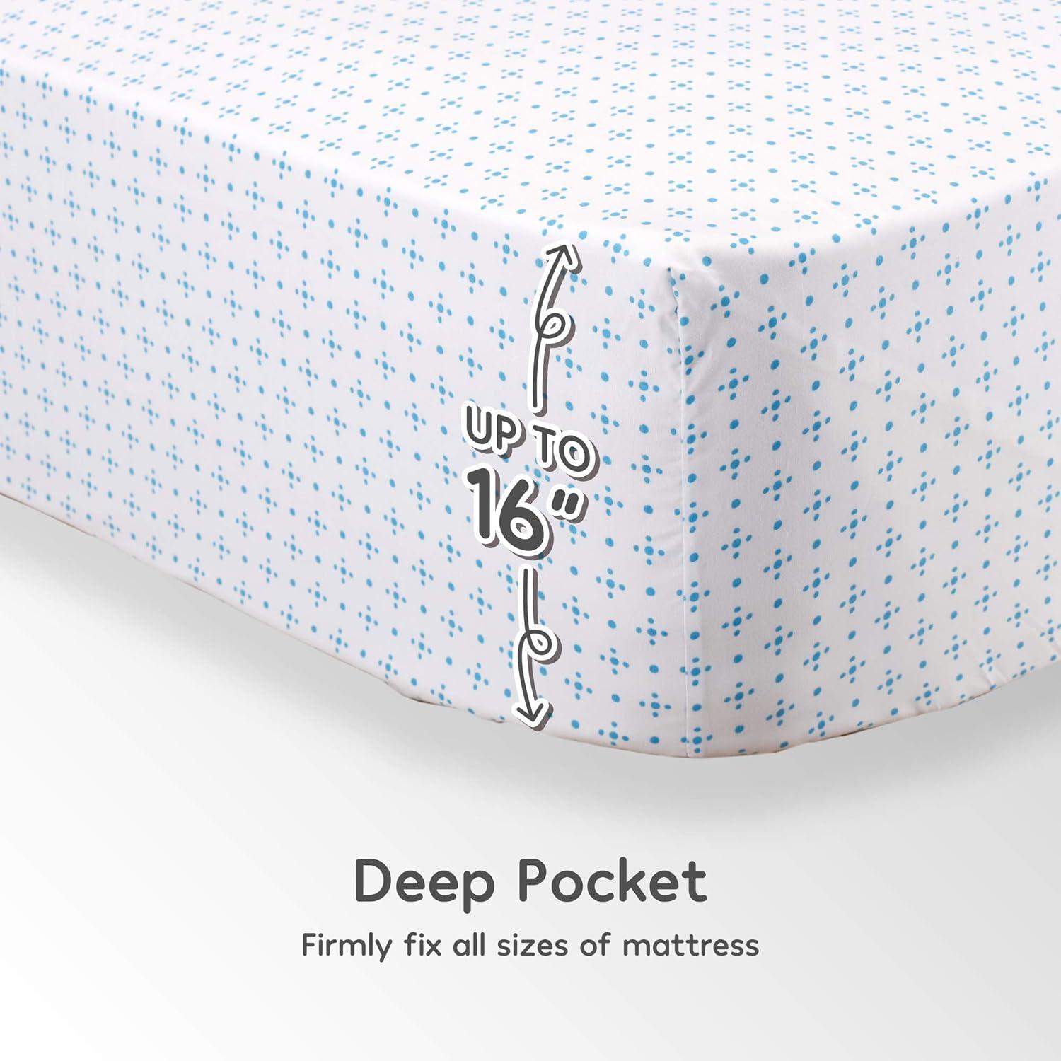 Microfiber Geometric Sheet Set