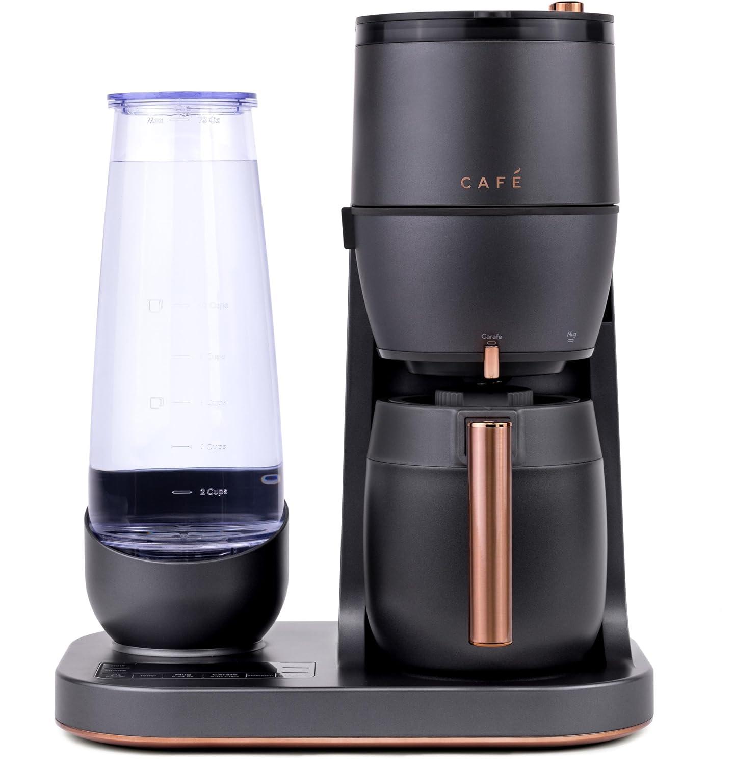 Café ™ Matte White Specialty Grind and Brew Coffee Maker