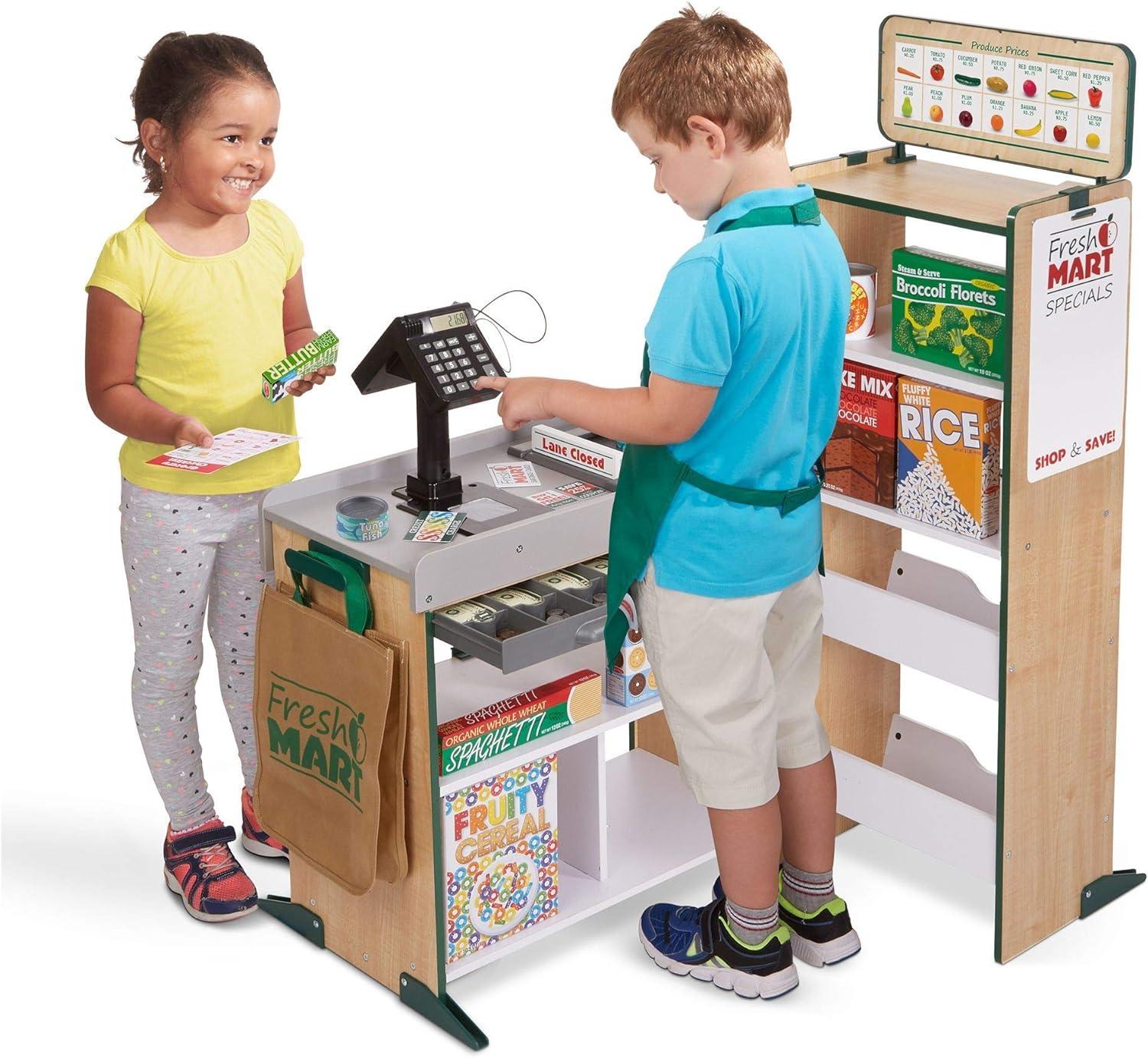 Melissa & Doug Grocery Companion Play Food Set