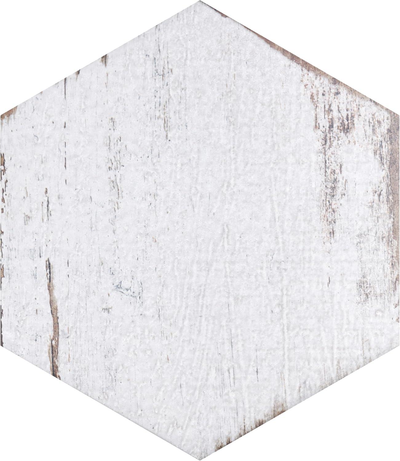 Retro 7" x 8" Porcelain Wood Look Wall & Floor Tile