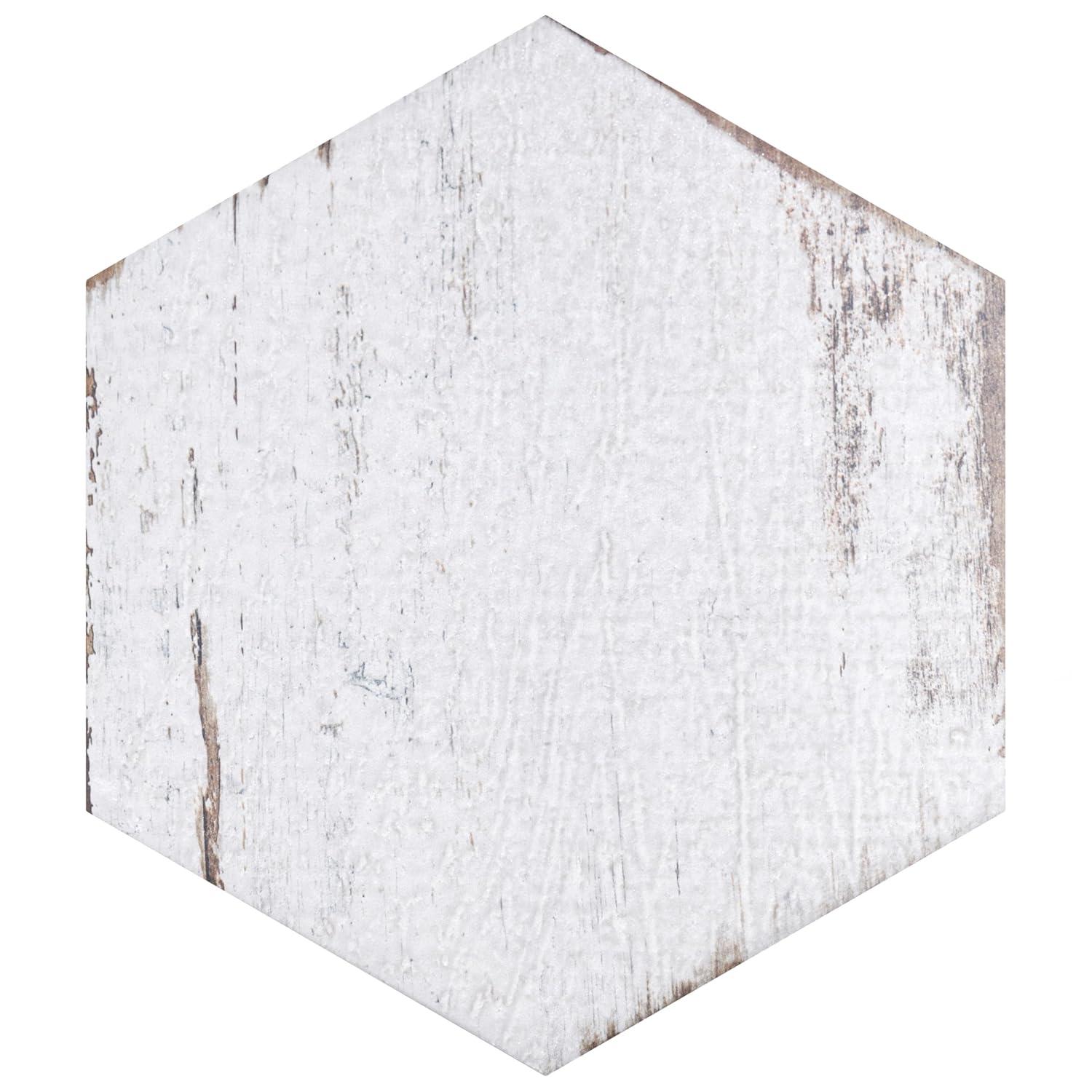Retro 7" x 8" Porcelain Wood Look Wall & Floor Tile