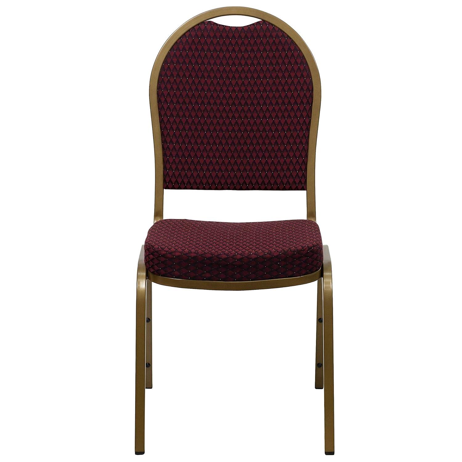 Flash Furniture Ymir Dome Back Stacking Banquet Chair & Reviews | Wayfair
