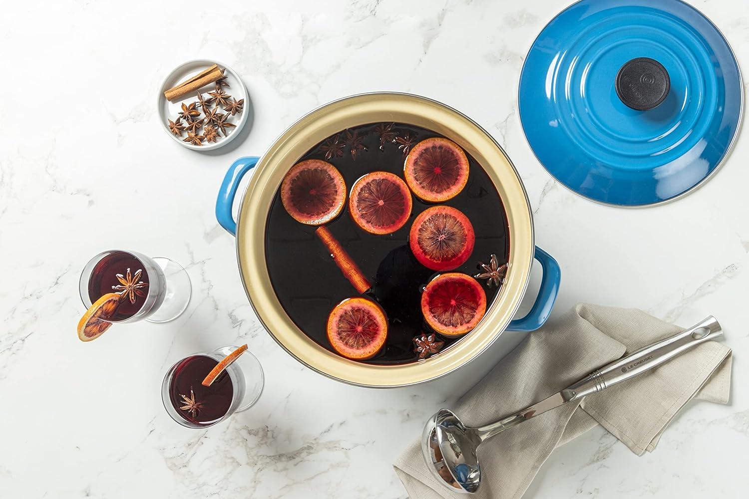 Le Creuset Enamel on Steel Stockpot with Lid