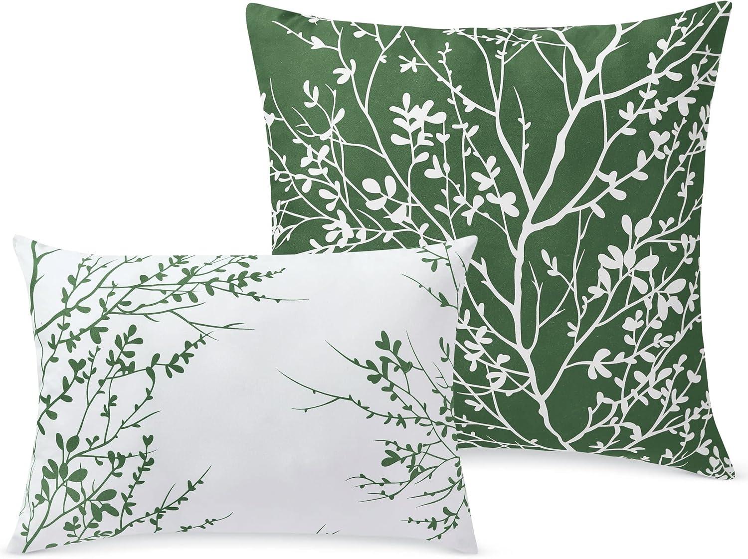 Spirit Linen 6-Piece Foliage Reversible Comforter Set
