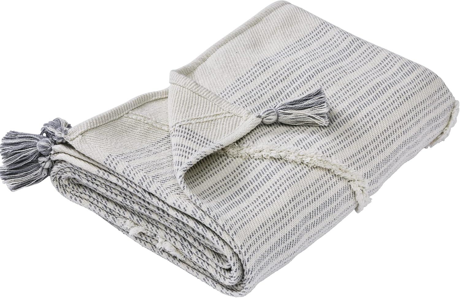 Edda Modern Cotton Throw