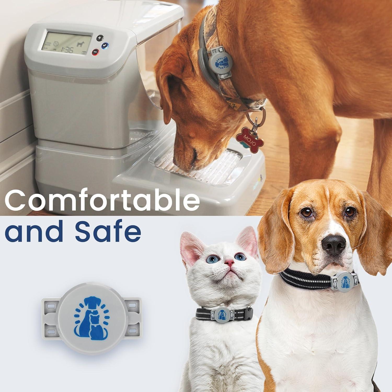 PortionPro Rx Automatic Pet Feeder with Active RFID Technology - Prevents Food Stealing, Perfect for Prescription Diets, Schedules Meals for Multiple Pets (Cats & Dogs)