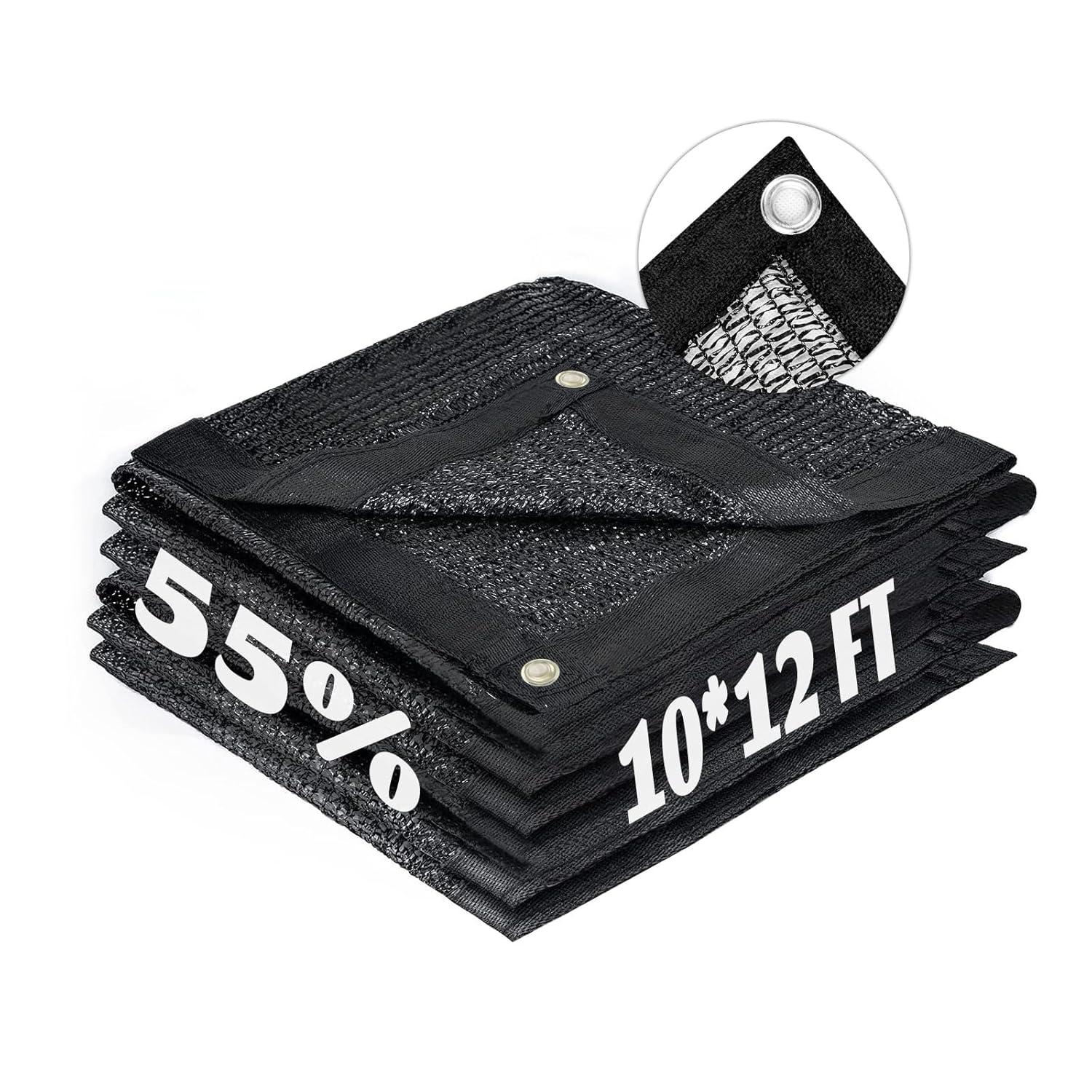 Shade Cloth Sunblock Mesh Cover Taped Edge with Grommets