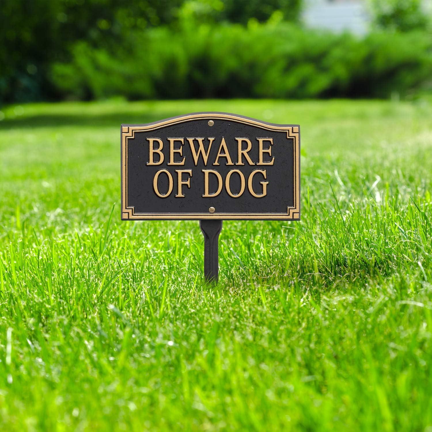 Whitehall Beware of Dog Statement Marker