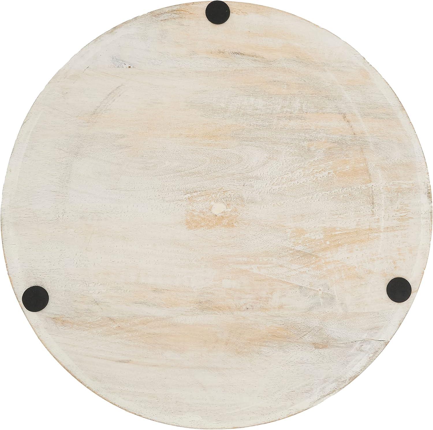 Saro Lifestyle Wooden Charger, 13" Ø Round, Natural (Set of 4)