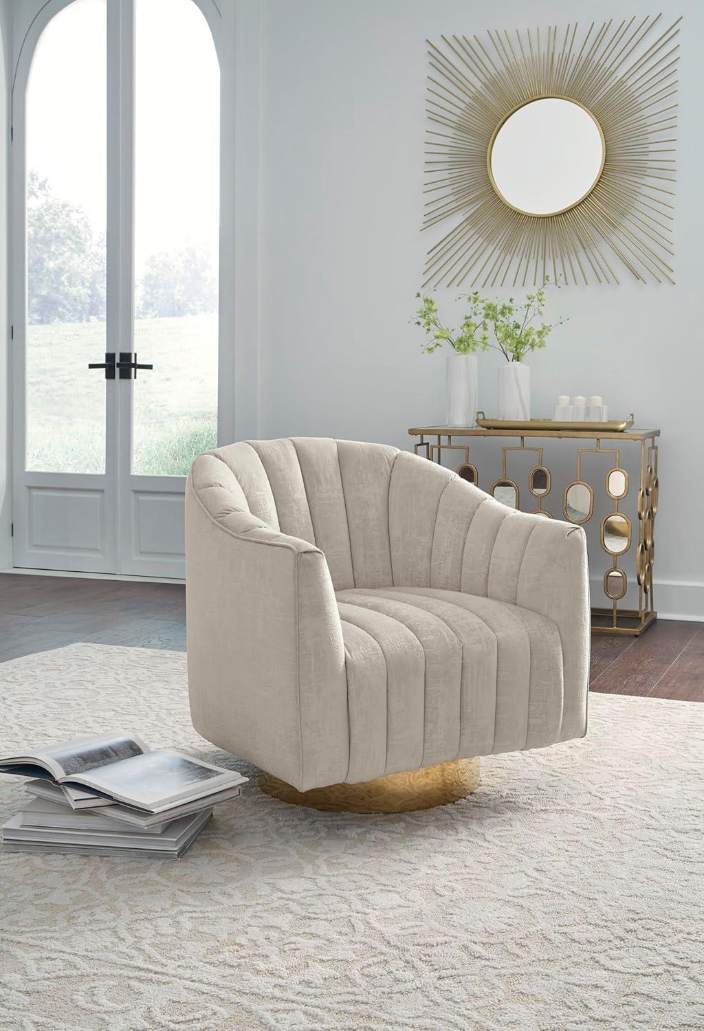 Everly Quinn Urbai Swivel Accent Chair