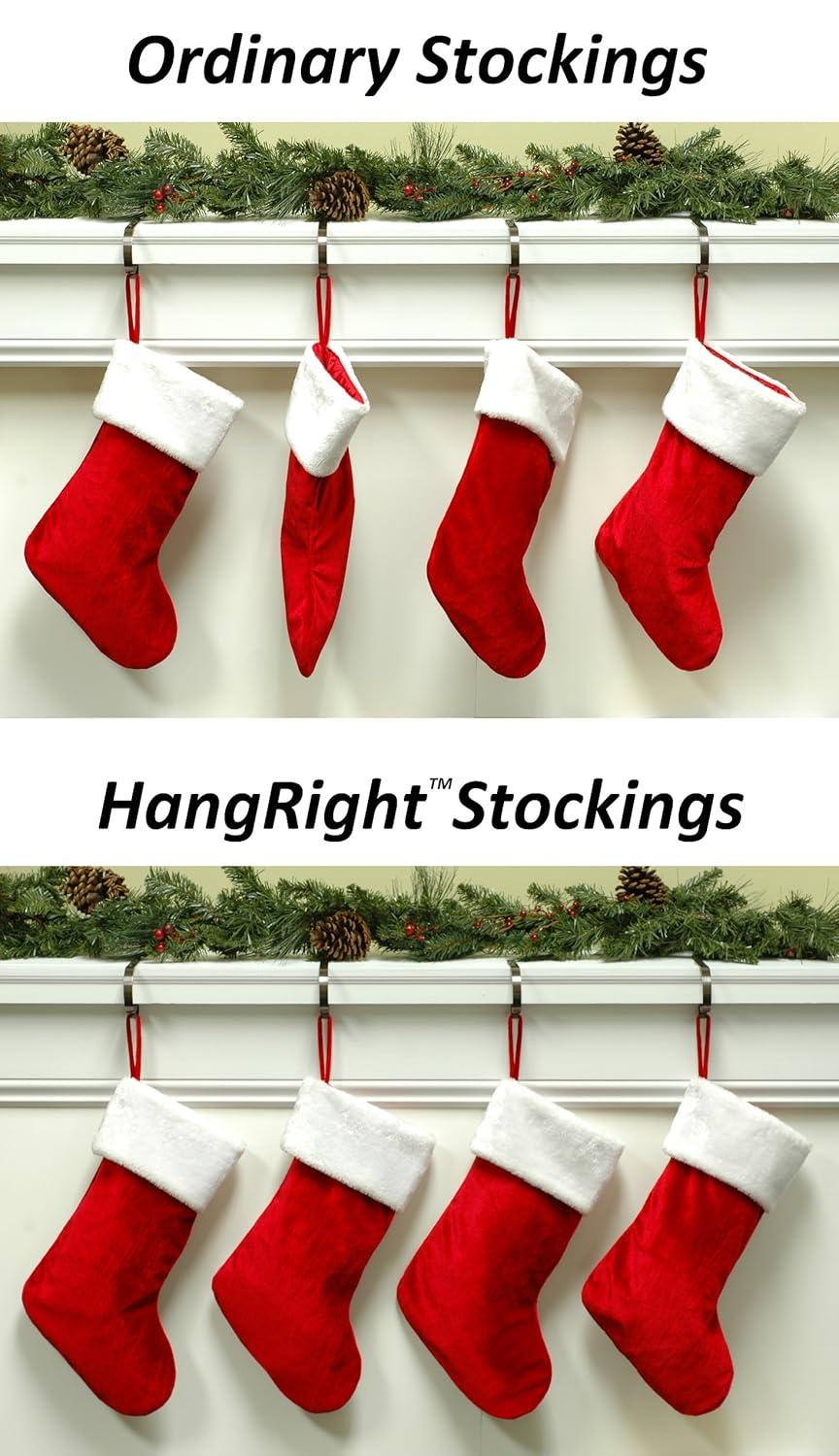 Haute Decor Hangright Adjustable Christmas Stocking