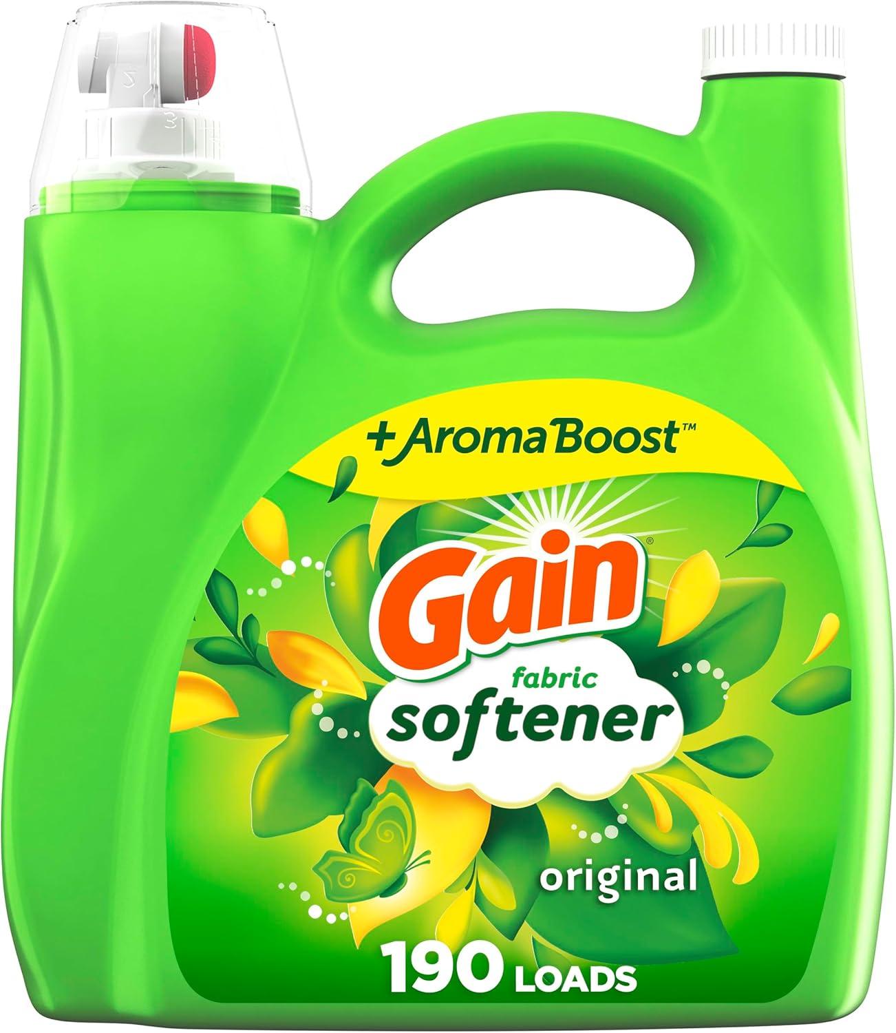 Gain Original Scent Liquid Fabric Softener 140 fl oz