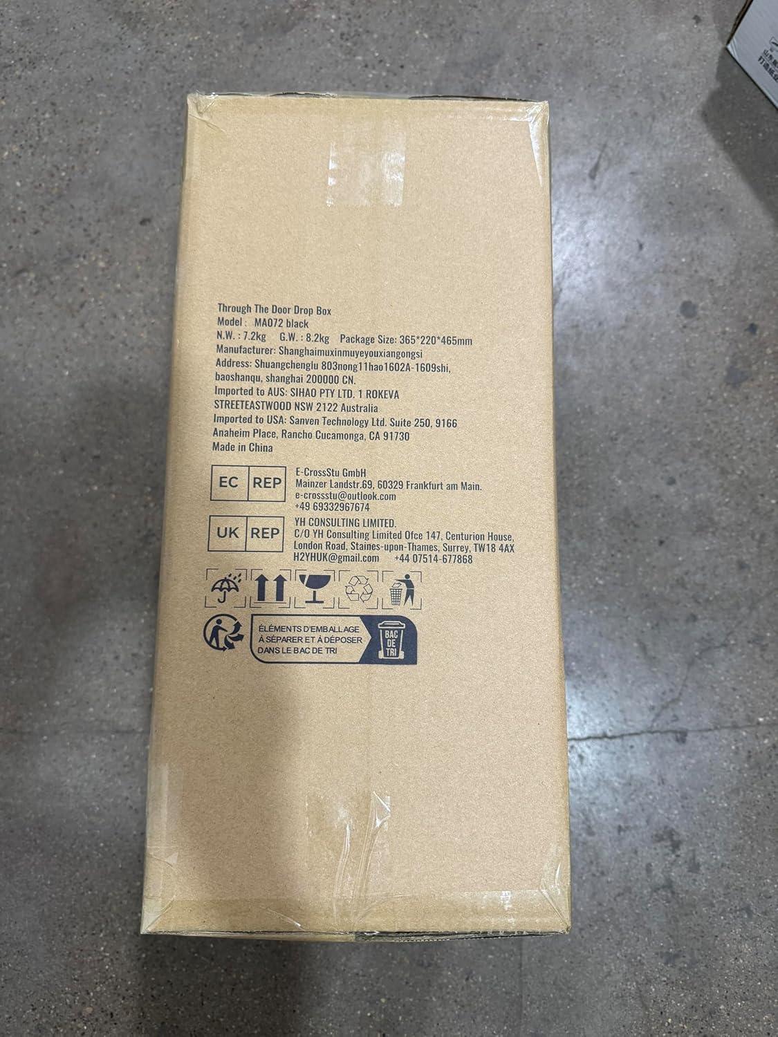 VEVOR Steel Wall Mounted Mailbox